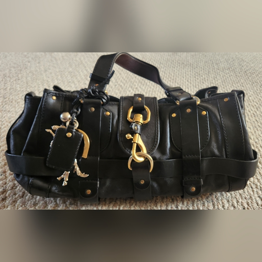 Authentic vintage Chloe Kerala Horse Charm Leather Bag